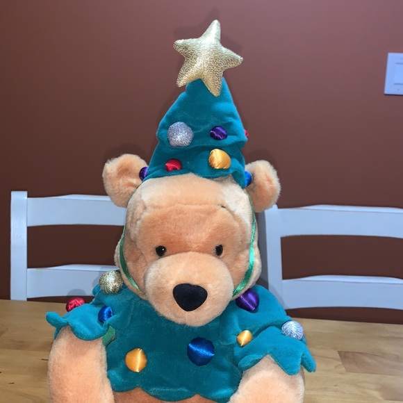 Winnie the Pooh plush Christmas Tree Holiday - Picture 2 of 12